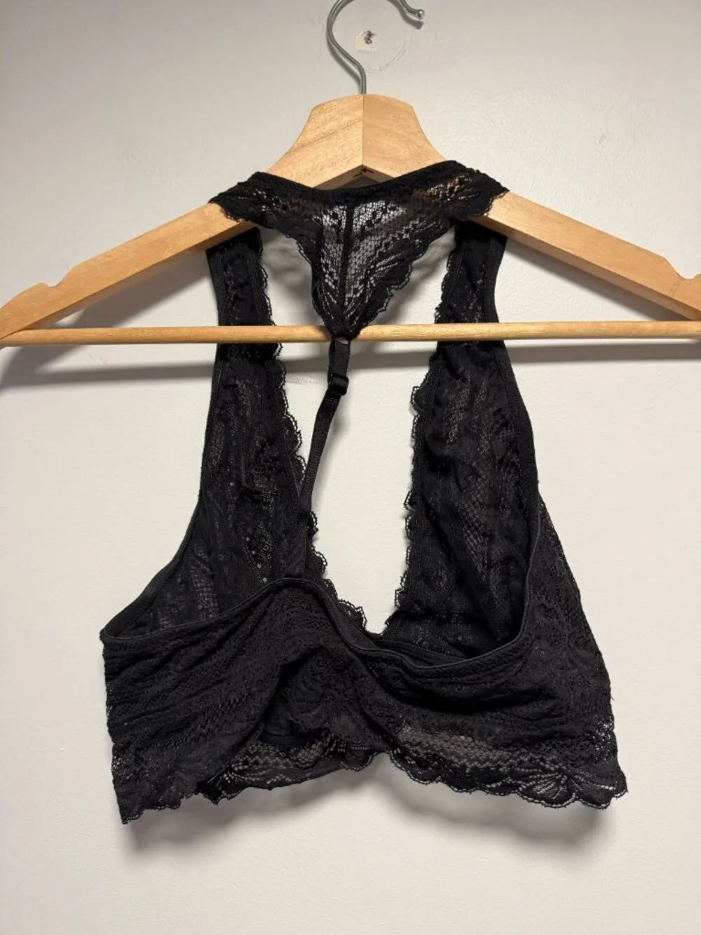 Auden Black Lace Bralette M